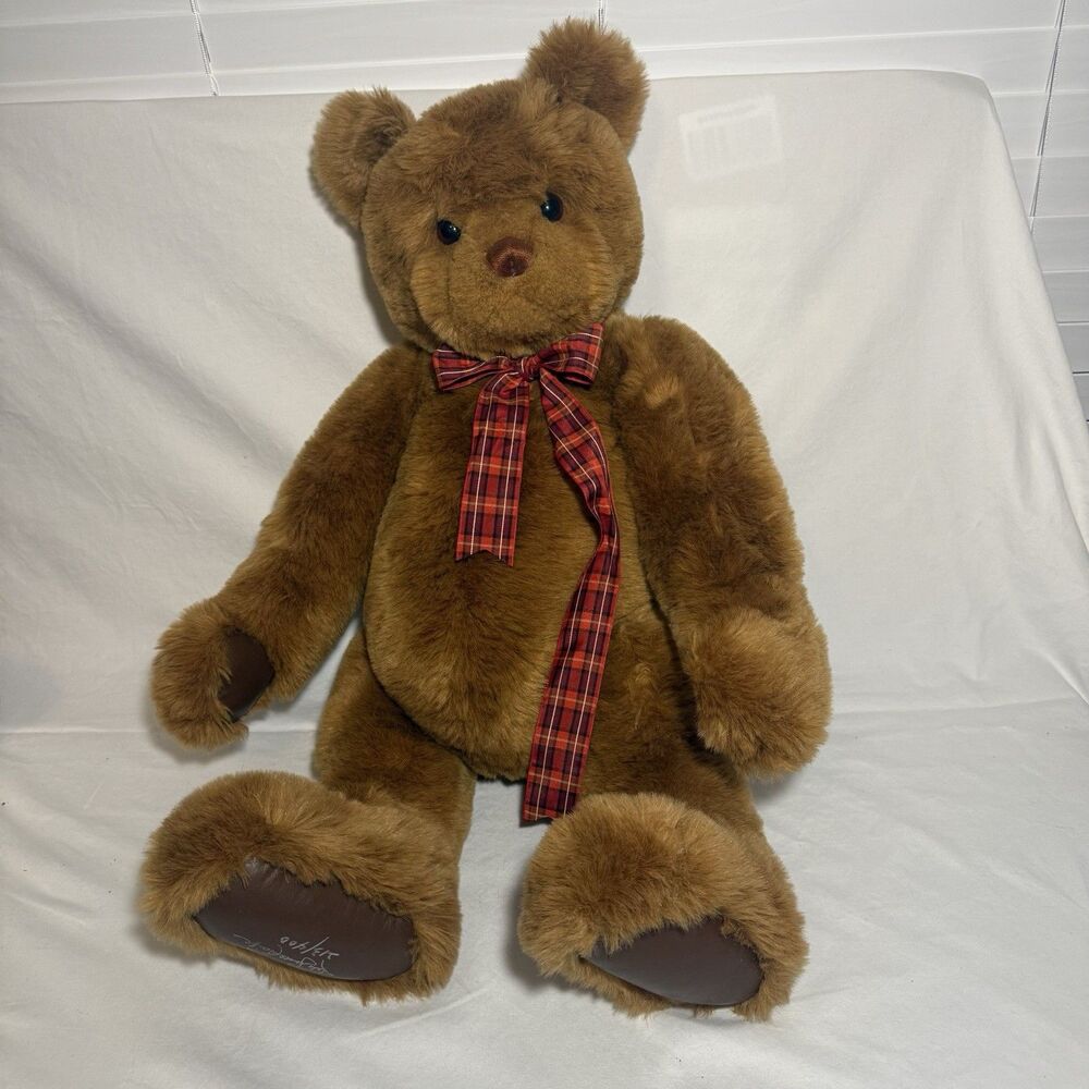 Vintage GUND Signature Collection "Bear Pawse" Teddy Bear Signed No. 213/400